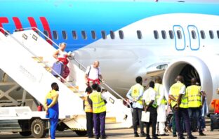 Belgian Tourists Arrive At Destination Gambia Via TUI Maiden Flight For Winter Tourism Season